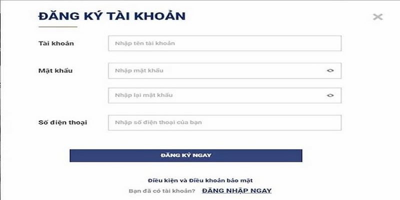 Đăng ký tại 3389 bằng trình duyệt web