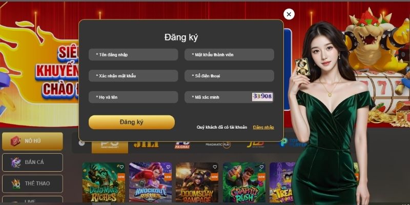 Hướng dẫn cách đăng ký vào nhà cái 3389
